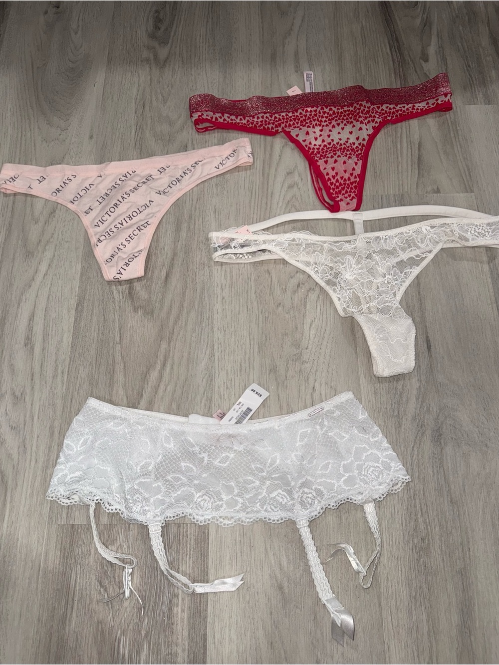Victoria Secret Thongs and Garter ❤️